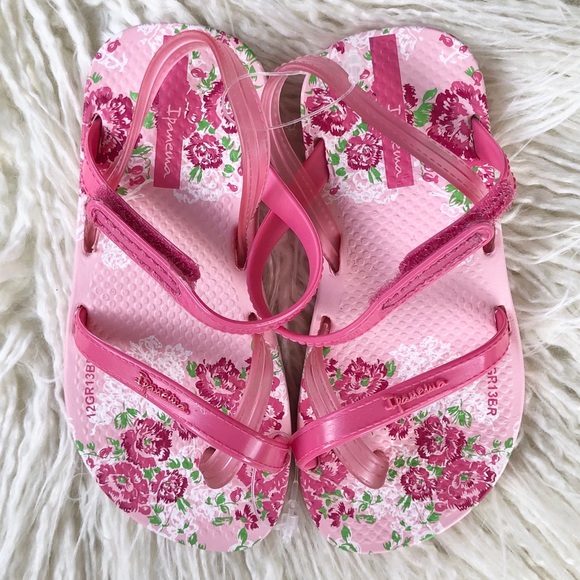 New Ipanema Baby Girls🌷Flip flops Sandals Size 7 - Picture 1 of 6